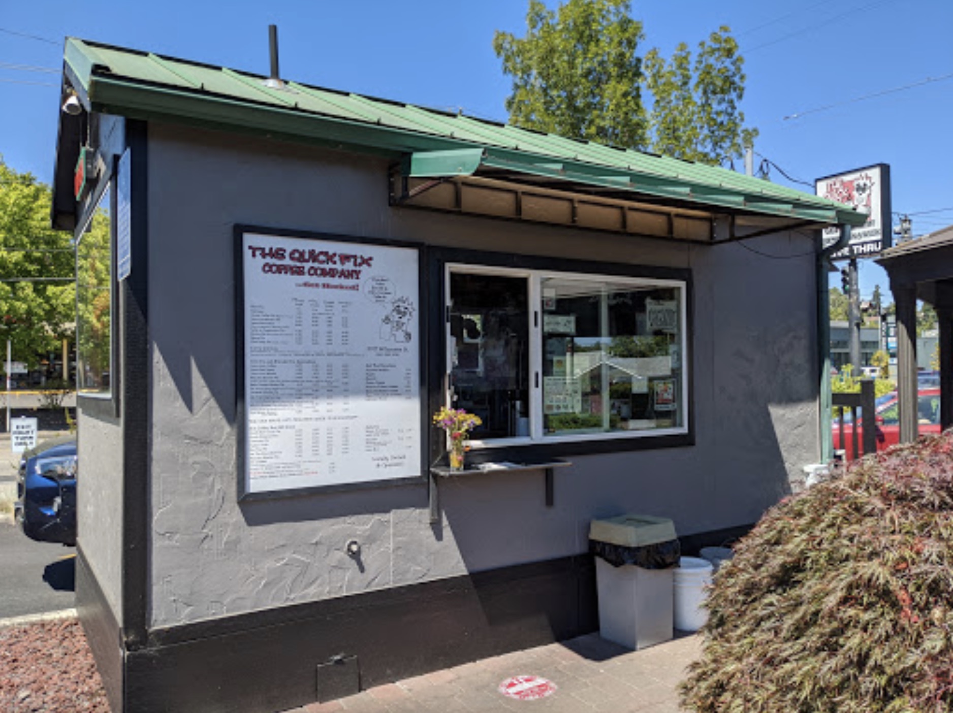 Quick Fix Coffee Company's Eugene coffee stand